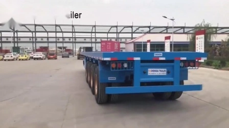 3-осные 13-метровые контейнерные прицепы с бортовым полуприцепом для грузовых автомобилей