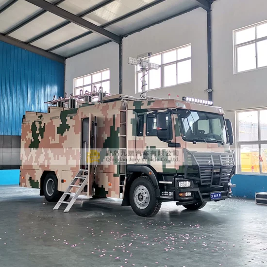 Совершенно новый Sinotruk HOWO 4X2, командная машина спутниковой связи FAW Beiben Dongfeng Shacman Foton, второй грузовик, сверхмощный специальный грузовик
